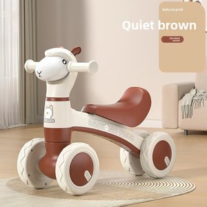 <span class=keywords><strong>Draisienne</strong></span> en plastique à quatre roues pour bébés et tout-petits de 1 à 3 ans – Jouet d'apprentissage de la marche - Product Image 2