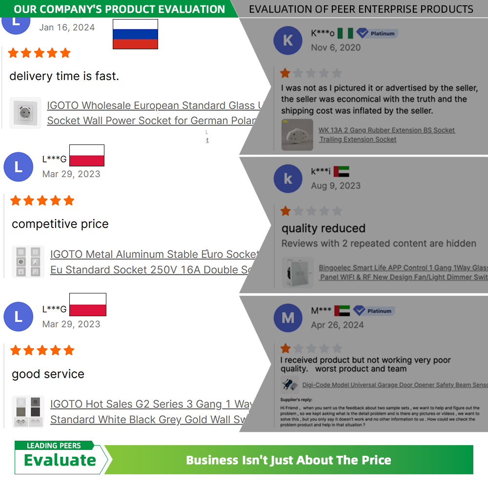 Manufacturer OEM Hot Sale High Quality Modern EU Switch Sockets European 1 Gang 2 Way Wall Switches and Sockets