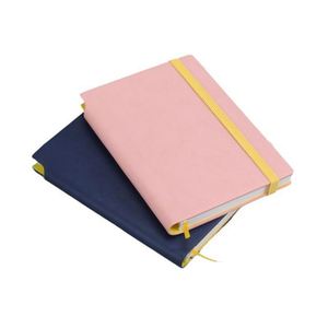 Wholesale A6 Leather Cover Portable Notebooks & <b>Diaries</b> for Gift Use Customizable 100 Inner Sheets - Product Image 2