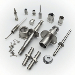 ชิ้นส่วนโลหะความแม่นยำที่กำหนดเอง CNC ลูกบิดปรับระดับเสียงอิเล็กทรอนิกส์ชิ้นส่วนโลหะ - Product Image 1