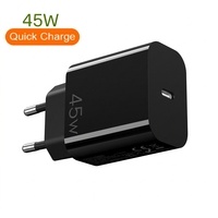 Adaptateur GaN 45W pour chargeur sans fil, outils électroniques, machine à laver le visage, approuvé par GS TVU CE SAA PSE KC ADAPTER