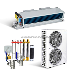 Unité de ventilo-convecteur dissimulée pour hôtel avec moteur <span class=keywords><strong>AC</strong></span> silencieux et faible niveau sonore, unité de ventilo-convecteur à eau réfrigérée à 2 tuyaux - Product Image 5