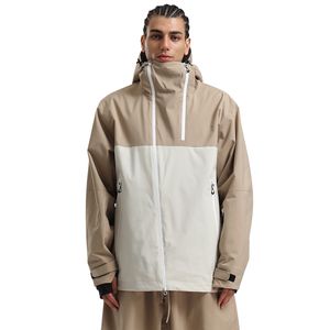 Chaqueta de Nieve para Hombre, Diseño Color Block, para Todas las Estaciones, Impermeable, Resistente al Viento, para Esquí y Snowboard - Product Image 6