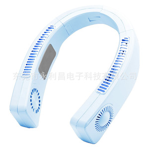 Ventilador portátil para el cuello con sistema de refrigeración TEC y ventilador de doble turbina para uso en exteriores - Product Image 3