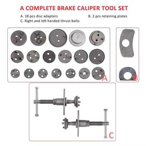 Kit de Reparación de Expansión de Pistones de Caliper Universal de 22 Piezas, Herramientas Manuales Automotrices para Uso Doméstico, Compresor de Pistones BM-141 - Product Image 3