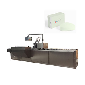 Automatic round square small box hotel soap packing machine toilet bath soap carton packaging cartoning machine