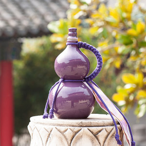 Bouteille à vin en céramique de style pagode, très vendue <span class=keywords><strong>sur</strong></span> <span class=keywords><strong>Internet</strong></span>, 0,5 kg, portable, théière, en provenance de Chine - Product Image 4
