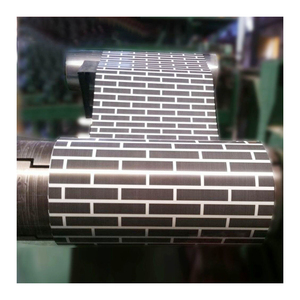 Ladrillo liso para interiores y exteriores Rollos de acero decorativos de uso <span class=keywords><strong>general</strong></span> Recubrimiento impreso Calidad de primer gr - Product Image 2