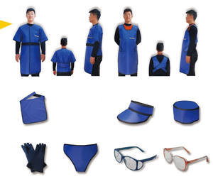 Celemek perlindungan radiasi sinar X, celemek kain timbal 0.05mmPb, pelindung sinar X ringan - Product Image 1