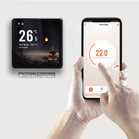 Solution de contrôle de thermostat intelligent à économie d'énergie Becasmart BVRF-L001 de 4 pouces carrés pour climatisation centrale VRF