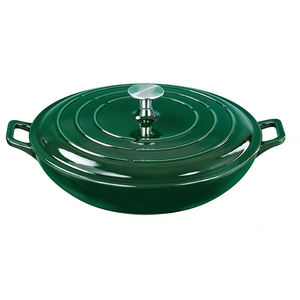 Marmite à pain émaillée antiadhésive de 31 cm et 3,9 L, de qualité alimentaire, écologique, en fonte émaillée, type <span class=keywords><strong>cocotte</strong></span> hollandaise - Product Image 4