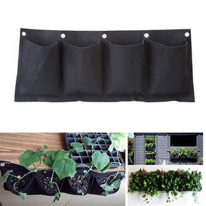 3/5/7/10/15 gallons maison extérieur pas cher fibre non tissé géotextile tissu d'aération sacs de jardin gallon sac de culture <span class=keywords><strong>feutre</strong></span> pot de plante - Product Image 6
