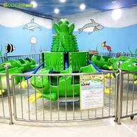 Manège de parc d'attractions : Le Grenouille Sauteur – Équipement de divertissement extérieur pour enfants, idéal pour les fêtes foraines et carnavals