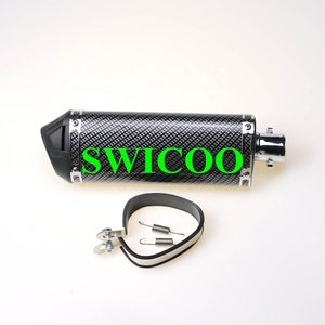 Haute qualité 100*330 38mm <span class=keywords><strong>moto</strong></span> silencieux tuyau d'alimentation pour 125/<span class=keywords><strong>200</strong></span>/250cc ATV Quad Dirt Bike Buggy - Product Image 6