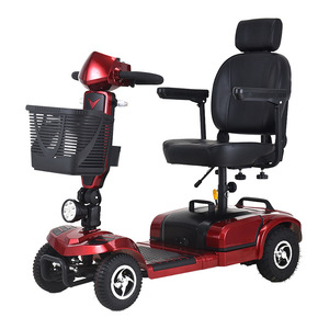 <span class=keywords><strong>Scooter</strong></span> Eléctrico Plegable de Cuatro Ruedas, Motor de 24V 350W, Marco de Aleación de Aluminio, Capacidad de 150 kg, <span class=keywords><strong>para</strong></span> Uso Doméstico por Personas Mayores - Product Image 1