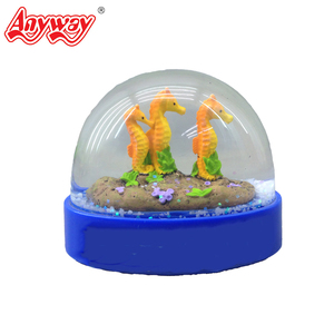 Made In China modello di cavalluccio marino migliori Snowglobes In plastica - Product Image 3