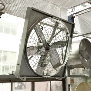 Ventilateur de ferme de vache d'échappement de ventilation de refroidissement d'air à haute température à entraînement direct par courroie industrielle