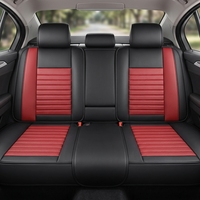Housses de siège de voiture universelles en cuir de luxe toutes saisons, style professionnel, lot complet de 12 pièces, protection intérieure arrière pour Civic Golf