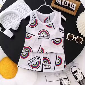 1.15 Dollar Model JT001 for Africa Ages <strong>2</strong>-5 <strong>Years</strong> Summer <strong>Toddler</strong> Boys' Baby Children's Sleeveless Top Kids <strong>Vest</strong> With Shorts - Product Image 5