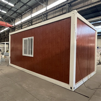 Espaces résidentiels et de bureaux temporaires fabriqués à partir de conteneurs; structures modulaires, pliables et mobiles à panneaux.