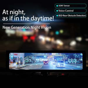 Akeyo xe ban đêm tầm nhìn Bảng điều khiển máy ảnh WHIT GPS màn hình lớn Dash máy ảnh cho xe - Product Image 3