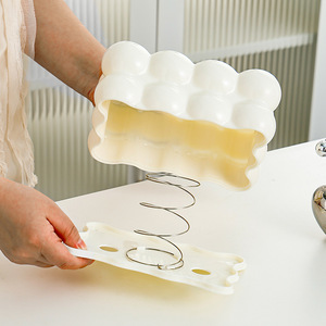 Boîte à mouchoirs créative en PP, décoration pour salon et salle de bain, mouchoirs à tirer, usage domestique - Product Image 4