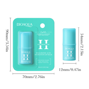 <span class=keywords><strong>Bálsamo</strong></span> <span class=keywords><strong>Labial</strong></span> BIOAQUA de Marca Privada OEM ODM, Cuidado <span class=keywords><strong>Labial</strong></span> Natural, Anti-Agrietamiento, Hidratación Profunda <span class=keywords><strong>con</strong></span> <span class=keywords><strong>Ácido</strong></span> <span class=keywords><strong>Hialurónico</strong></span> - Product Image 6