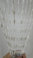 Rideau de perles en plastique transparent, chaîne de perles acryliques claires pour la décoration de table de mariage, perles suspendues au plafond, bricolage