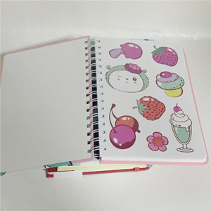 Livre de notes à reliure spirale personnalisé personnalisé cahier de magazines Journal <span class=keywords><strong>YO</strong></span> livres à reliure métallique - Product Image 4