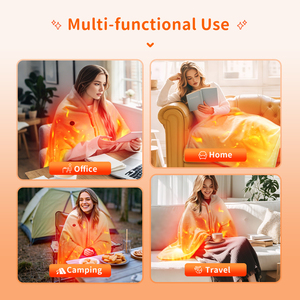 <span class=keywords><strong>Manta</strong></span> Térmica Eléctrica Portátil Anjuny Tech, Lavable, Inalámbrica con Cable USB, <span class=keywords><strong>para</strong></span> <span class=keywords><strong>Cuello</strong></span> y Hombros, <span class=keywords><strong>Manta</strong></span> Terapéutica <span class=keywords><strong>para</strong></span> Exteriores - Product Image 4