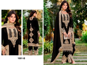 ชุดสูทปากีสถานสไตล์ chinnon salwar kameez ที่สง่างามเหมาะสำหรับงานแต่งงานและงานปาร์ตี้ - Product Image 4