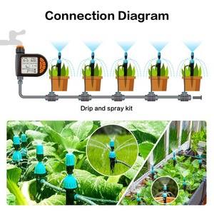 Thông Minh Thời Gian Làm Vườn Tự Động Tưới Nước Thiết Bị Vườn Ban Công Trang Trại Phun Nước Hẹn Giờ Ngoài Trời Thủy Lợi Điều Khiển - Product Image 6