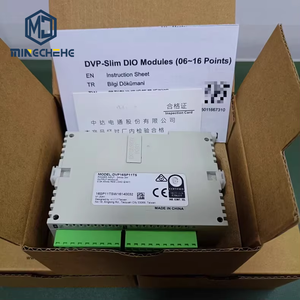 ตัวควบคุมลอจิก DVP16SP11TS 8DO แบบโปรแกรมได้8DI ทรานซิสเตอร์เอาท์พุท DVP14SP11TS DVP20SP11TS DVP32SP11T DVP30SP11TS - Product Image 1