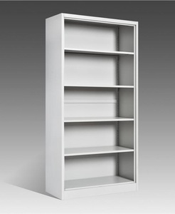 Meuble de rangement en acier de style moderne de haute qualité Luoyang, étagères de présentation et bibliothèque métallique pour la maison, le bureau, la salle de sport et l'école - Product Image 1