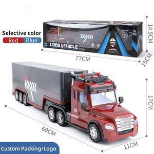 <span class=keywords><strong>Camion</strong></span> Conteneur RC 2,4 GHz 4 Canaux, Jouet Télécommandé pour Enfants, <span class=keywords><strong>Camion</strong></span> Benne RC avec Son et Lumière - Product Image 3