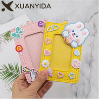 Étui de protection pour cartes photo vierges, cartes de crédit, cartes d'identité, cartes bancaires, cartes de bus, pochettes pour cartes photo, pour femmes et filles, cadeau