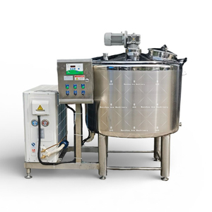 Machines de transformation laitière industrielles Ace 500L 1000L 5000L, réservoir de refroidissement du lait en acier inoxydable - Product Image 6