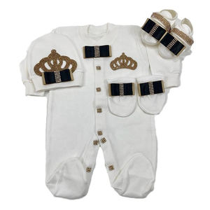 Caja de Regalo para Recién Nacidos al por Mayor/OEM, Conjunto de Ropa Infantil de Alta Gama, Luna Llena, Cien Días, Algodón Puro Unisex - Product Image 1