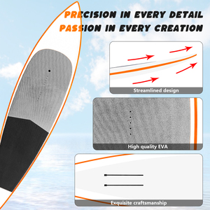 Planche de SUP en fibre de carbone de haute qualité avec sac, capacité de charge de 150 kg, pour le surf et les eaux océaniques - Product Image 3