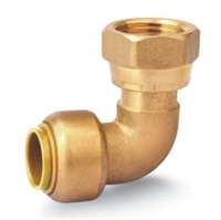 Hailiang-connecteur femelle en laiton, sans plomb, bouton-poussoir