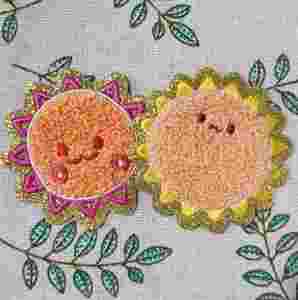 Écussons brodés personnalisés en chenille, porte-clés, patchs tissés thermocollants pour vêtements, badges brodés sur mesure - Product Image 5