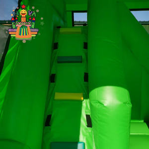 Château gonflable Nova de qualité commerciale en PVC avec toboggan, jeux d'escalade extérieur, garantie de 2 ans pour un plaisir rebondissant - Product Image 4