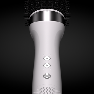 Sèche-cheveux <span class=keywords><strong>brosse</strong></span> 1000W tout-en-un : lisseur, volumateur et coiffeur à air chaud - Product Image 4