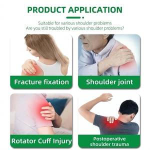 Attelle d'épaule ISO13485 pour humérus - Orthèse respirante à perforations - Usine OEM/ODM pour la rééducation des fractures - Product Image 5