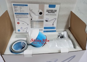 Aspirateur à poussière pour ongles à forte aspiration réglable avec lampe LED 3 couleurs, puissance élevée, faible bruit, ventilateur de qualité industrielle pour salon et spa - Product Image 4