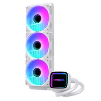Refroidisseur liquide AIO LOVINGCOOL 360 mm, radiateur à eau, base en cuivre, ventilateur ARGB, pour PC gaming, overclocking, boîtier d'ordinateur, en stock, expédition immédiate