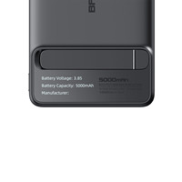 Monitor Kesehatan Baterai Power Bank Magnetik Layar TFT Pengisi Daya Nirkabel WT-C01M