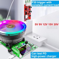 P30 ATORCH Type-C USB C PD2.0 Déclencheur de charge et détecteur de facteur de puissance prenant en charge les sorties de tension fixe 5V 9V 12V 15V 20V pour chargeur rapide D434
