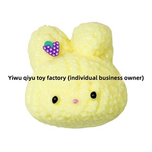 ตุ๊กตาหมีถักนิตติ้ง หัวกระต่าย บีบแล้วคืนตัวช้า ของเล่นคลายเครียดสุดฮิต ของเล่นน่ารักสำหรับไลฟ์สด <span class=keywords><strong>TikTok</strong></span> ของอินฟลูเอนเซอร์ ของเล่นน่ารักสำหรับทุกเพศ - Product Image 5