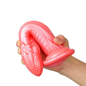Crocodile Dildo Anal Plug Transparant Kristal Penis Vrouwelijke Masturbatie Grote Anale Dilator Dildo Zuignap Dildo - Product Image 4